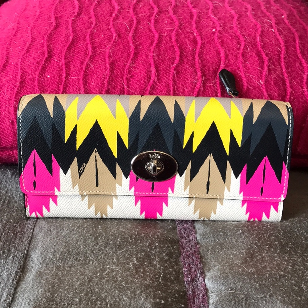 Pink Coach wallet
